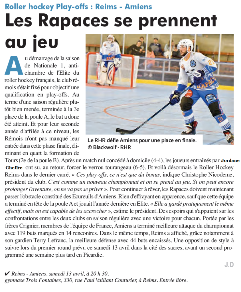 article Hebdo du vendredi 12 avril 2019